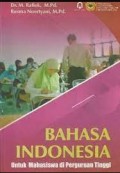BAHASA INDONESIA UNTUK MAHASISWA DI PERGURUAN TINGGI